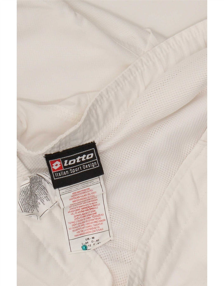 Lotto Pantalon de Survêtement Capri Femme UK 12 Medium Blanc Polyester