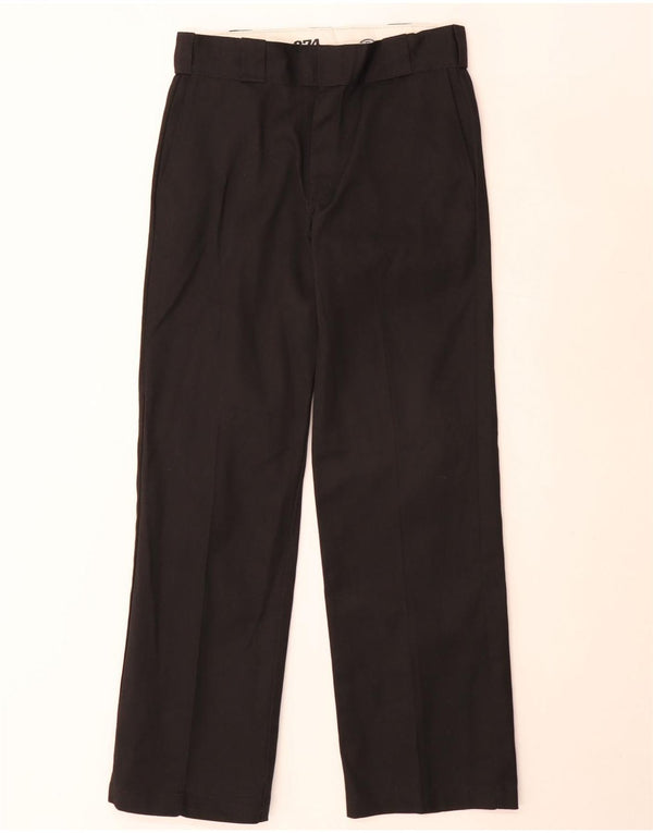 Dickies Mens 874 Original Fit Straight Chino Trousers W30 L30 Black