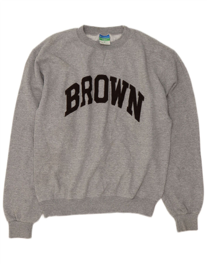 Champion Sweat-shirt graphique coupe régulière pour homme, petit gris