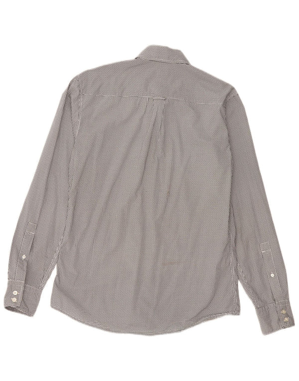 Hugo Boss Chemise Regular Fit Coton géométrique noir moyen
