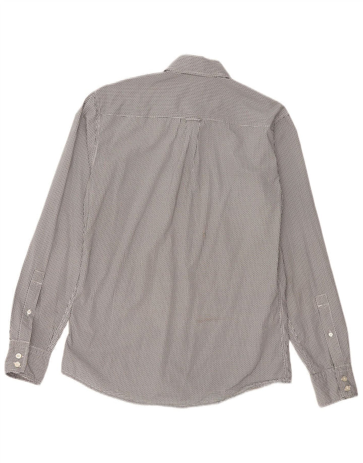 Hugo Boss Chemise Regular Fit Coton géométrique noir moyen