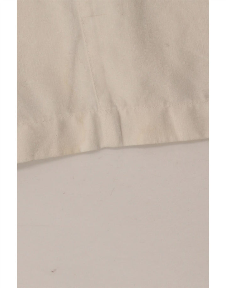 Byblos Jupe crayon femme IT 40 Small W28 Lin blanc