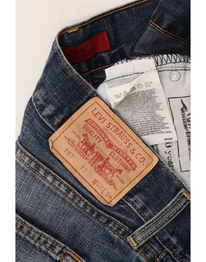Levi's Short en Jean 557 Femme W32 Large Bleu Coton