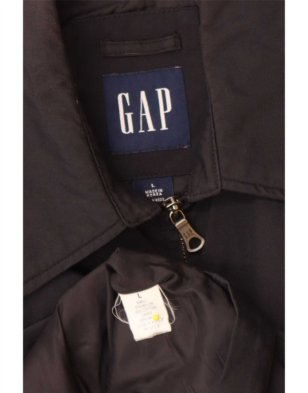 Gap Veste utilitaire pour homme UK 40 Large Bleu Marine Nylon