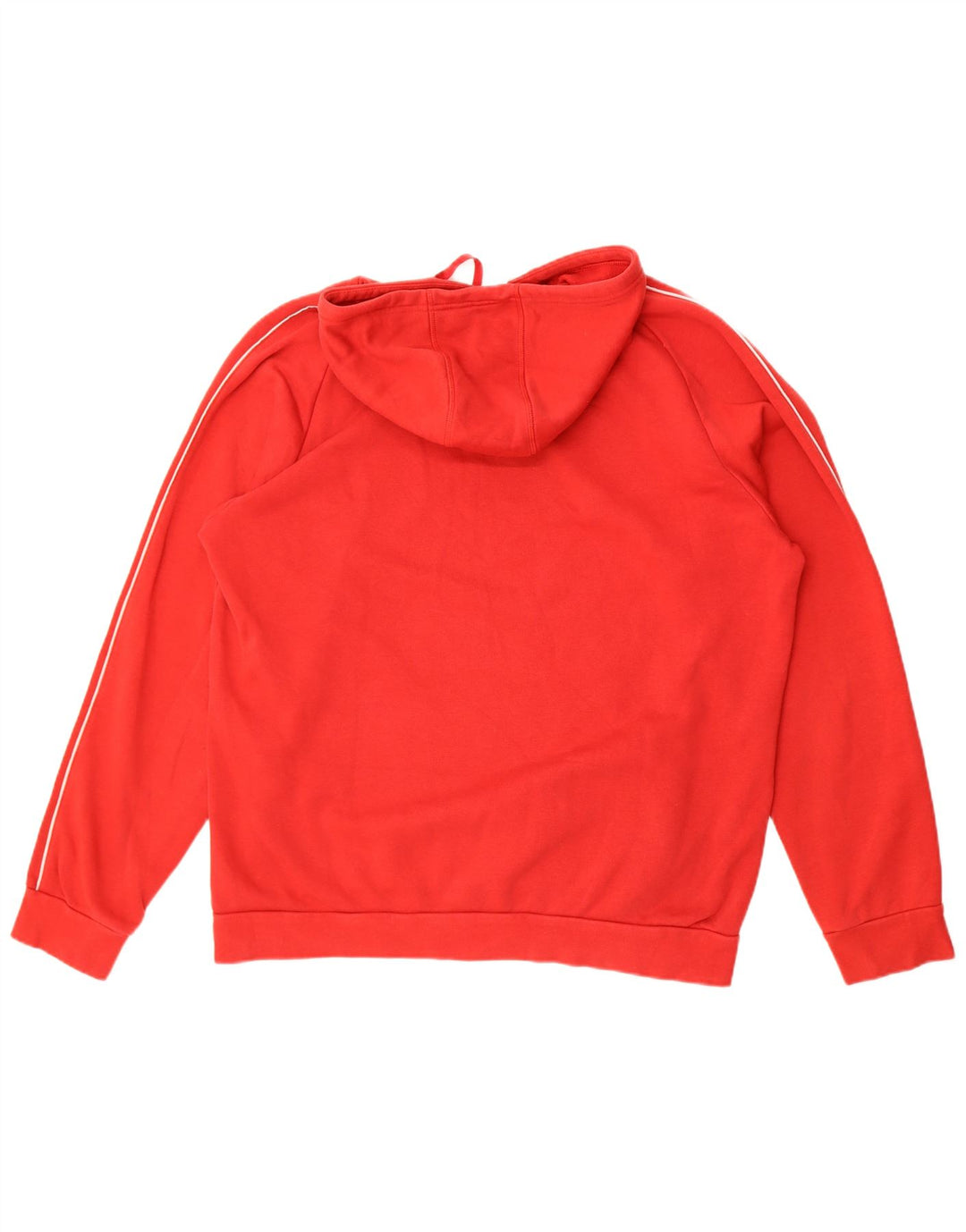 Adidas Pull à capuche pour homme XL Rouge Coton