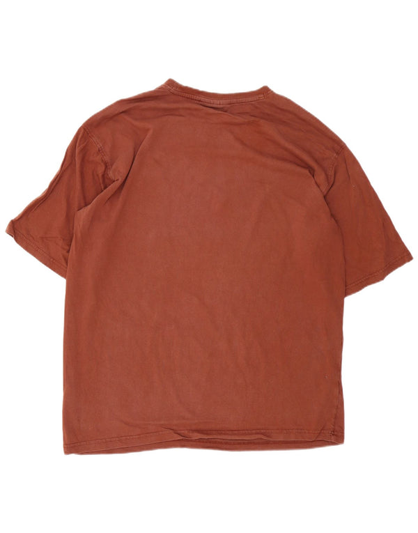Fila T-Shirt Graphique Homme XL Marron Coton