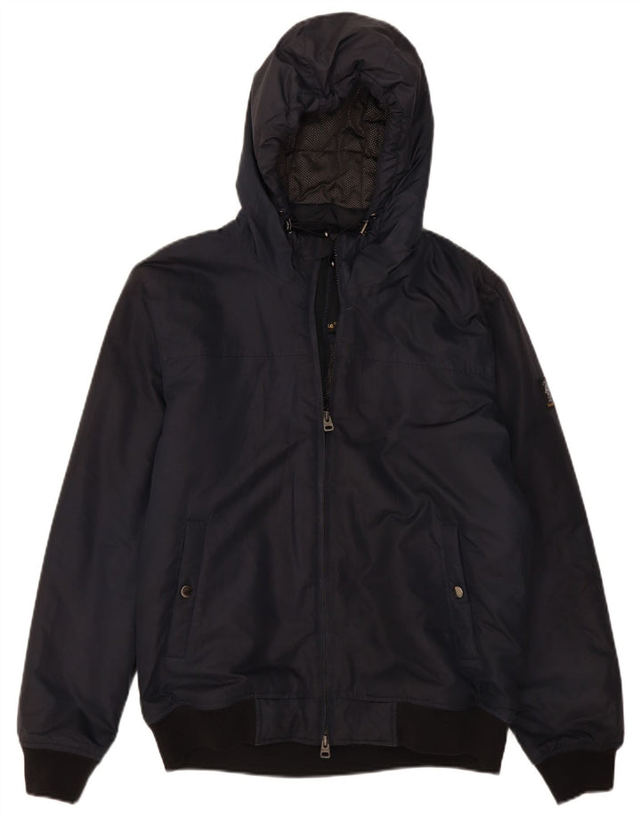Refrigiwear Veste bomber à capuche pour homme UK 40 Large Bleu marine