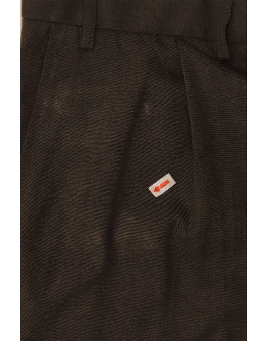 Marks & Spencer Pantalon de costume pour homme W40 L31 Kaki Polyester