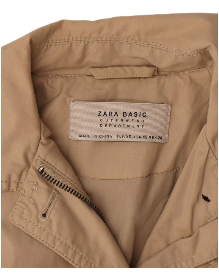 Zara Trench Femme UK 6 XS Beige