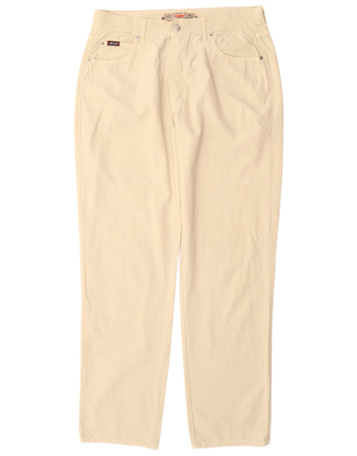WILD JEANS Pantalon décontracté fuselé pour homme IT 54 2XL W34 L33 Beige Coton