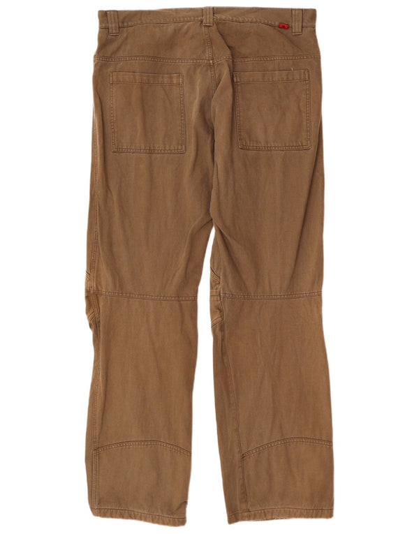 Kappa Pantalon décontracté droit coupe parfaite pour homme IT 52 XL W38 L34 Beige