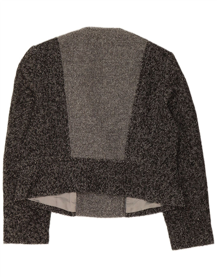 Marks & Spencer Veste blazer autographe pour femme UK 16 Large Gris Moucheté