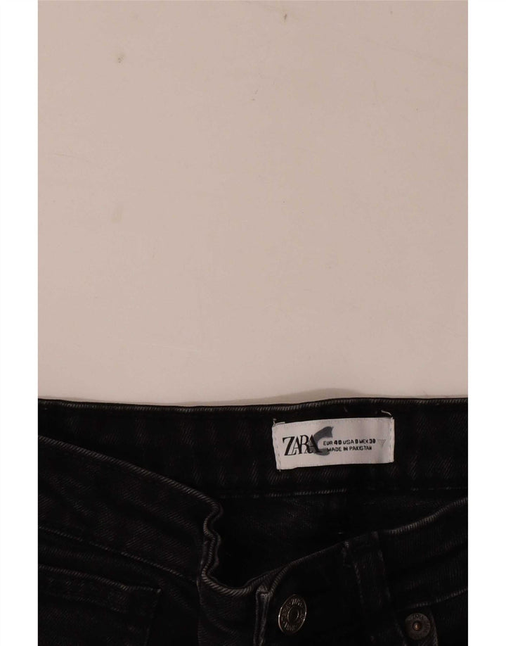 Zara Jean droit pour femme EU 40 Medium W30 L25 Noir