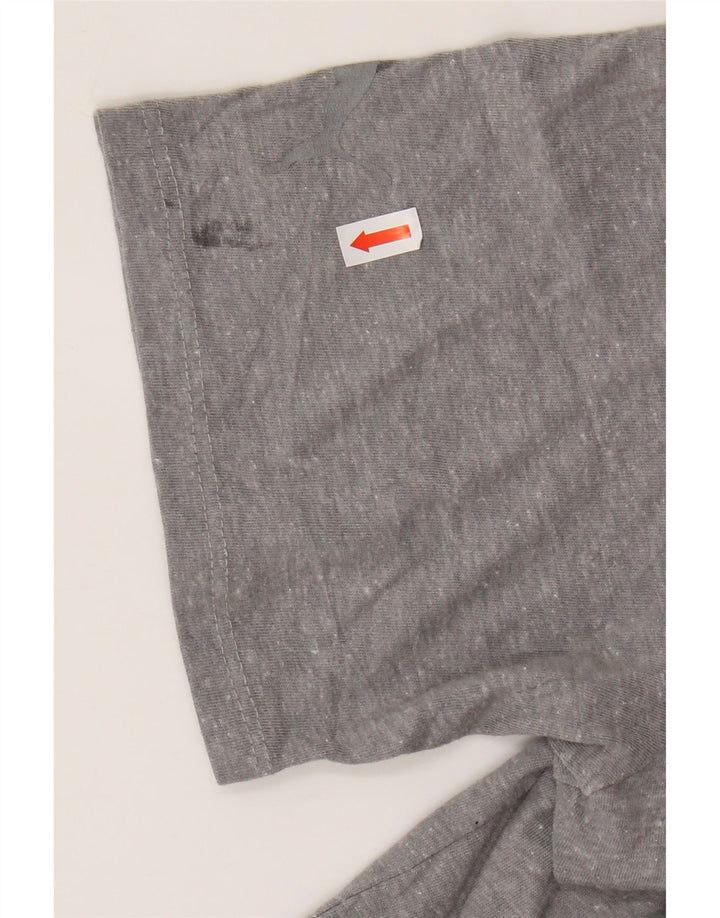 PUMA T-shirt graphique pour hommes, grand, gris moucheté