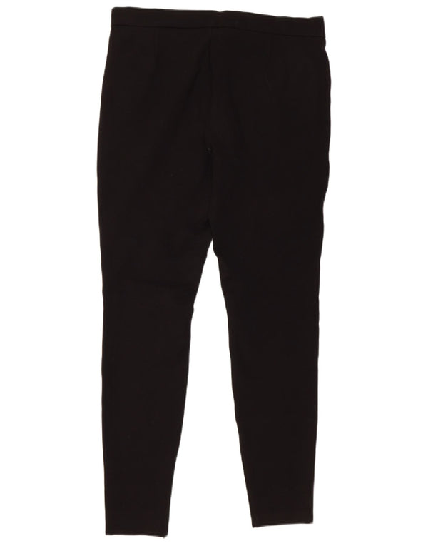 Zara Femme Trafaluc Skinny Pantalon Décontracté Large W30 L27 Noir Viscose