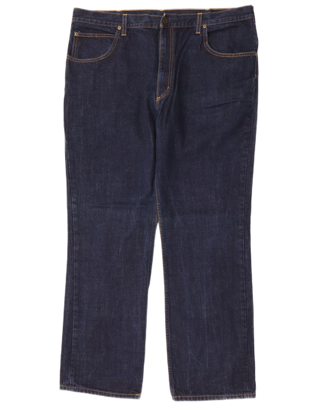 Lee Jean Droit Brooklyn Homme W42 L32 Bleu Marine Coton
