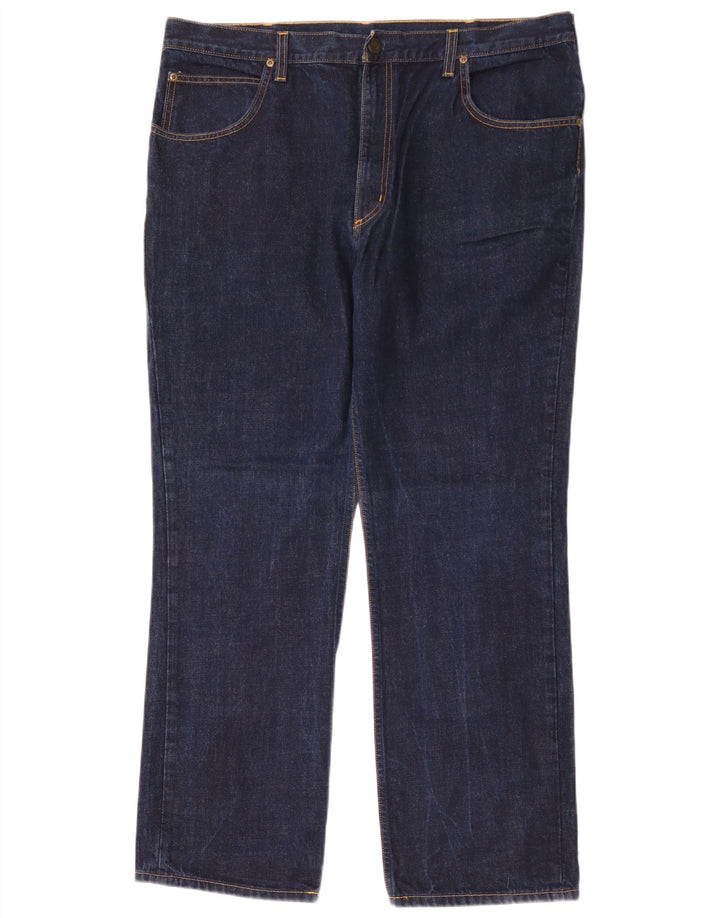 Lee Jean Droit Brooklyn Homme W42 L32 Bleu Marine Coton