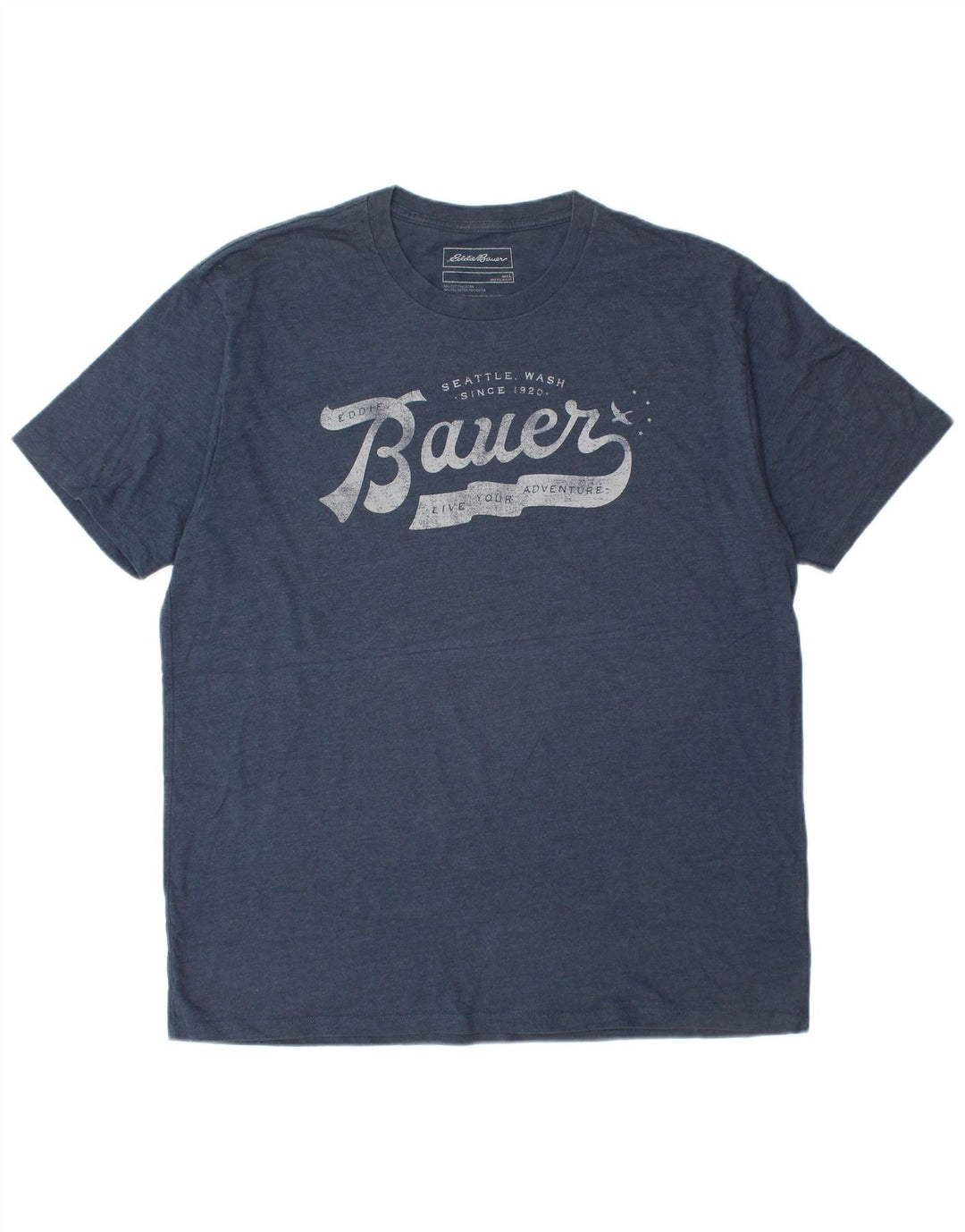 EDDIE BAUER T-Shirt Graphique Homme Grand Bleu Coton