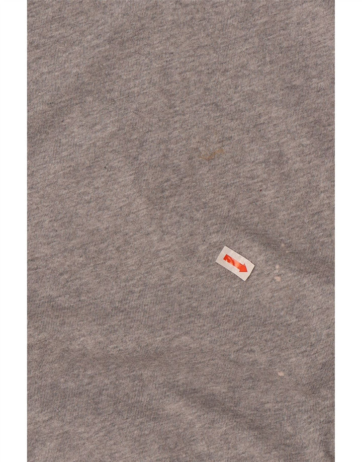 CHAMPION Haut Homme Manches Longues XL Gris Coton