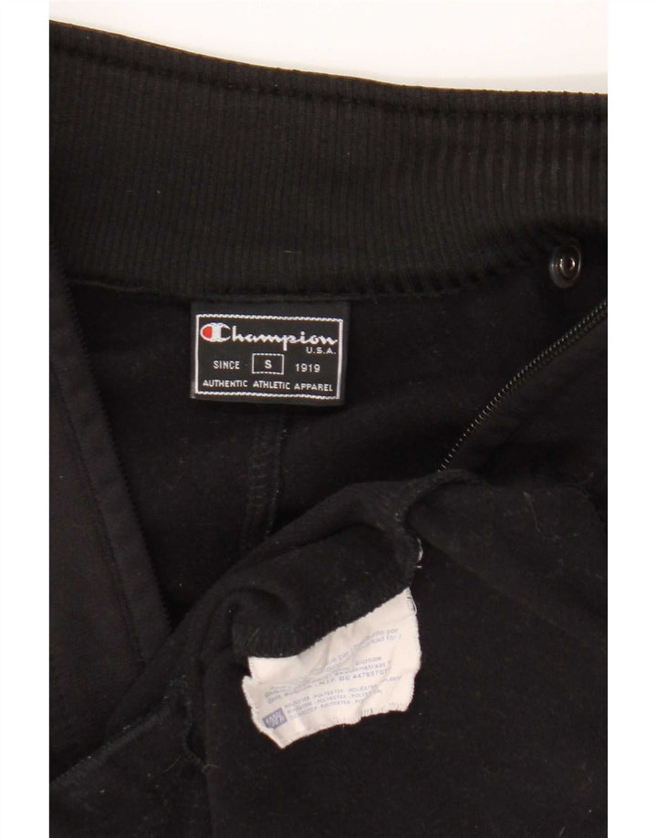 Champion Veste de survêtement surdimensionnée pour femme UK 10 Petit Noir Polyester