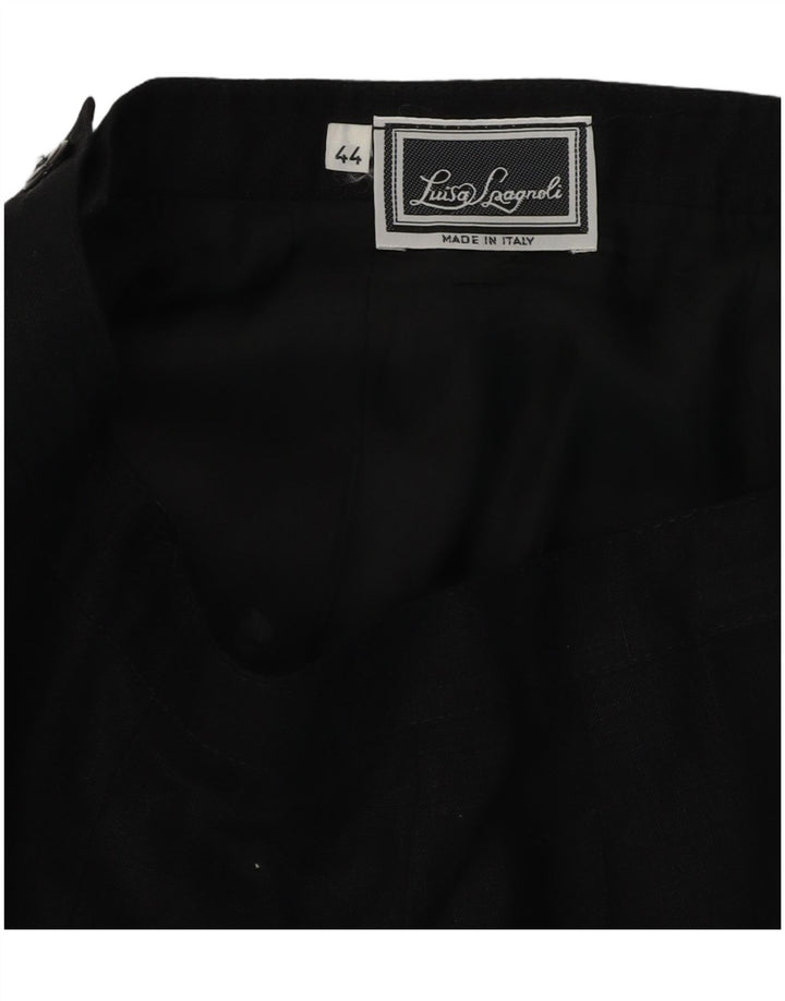 Luisa Spagnoli Jupe crayon pour femme IT 44 Medium W30 Noir