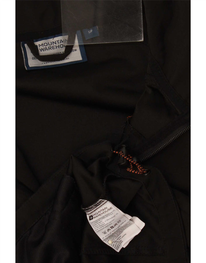 Mountain Warehouse Veste de pluie pour homme UK 36 Small Noir Polyester