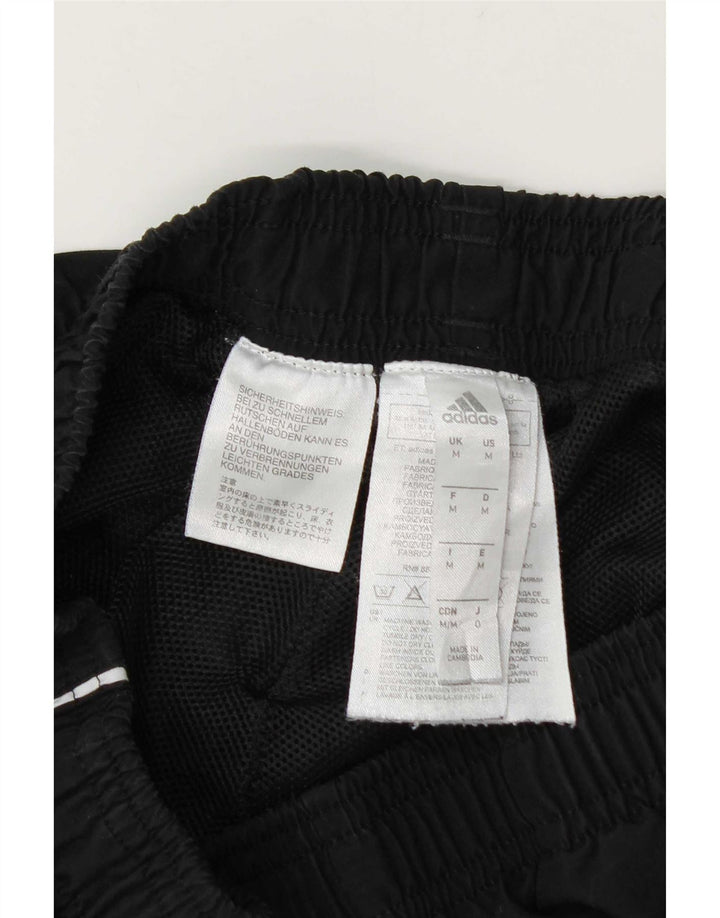 Adidas Pantalon de survêtement pour homme Noir moyen Polyester colour block