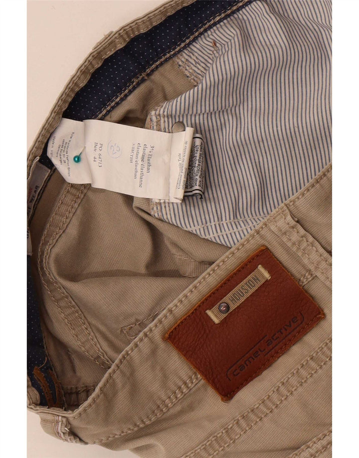 Pantalon décontracté droit homme Camel Active W33 L36 coton beige