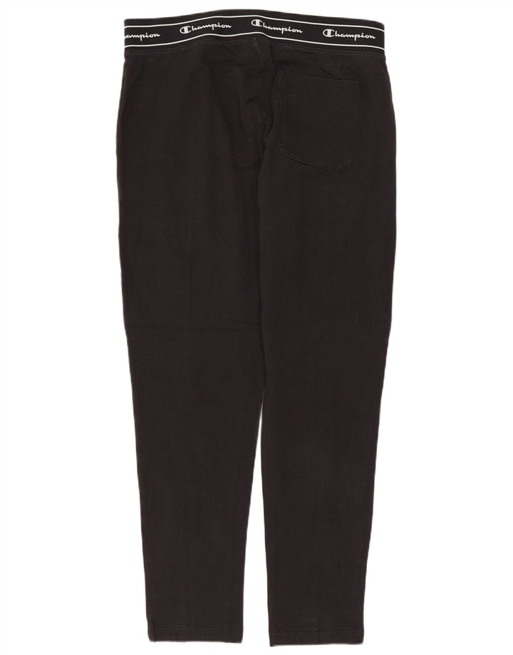 CHAMPION Pantalon de survêtement graphique pour femme UK 14 Medium Black