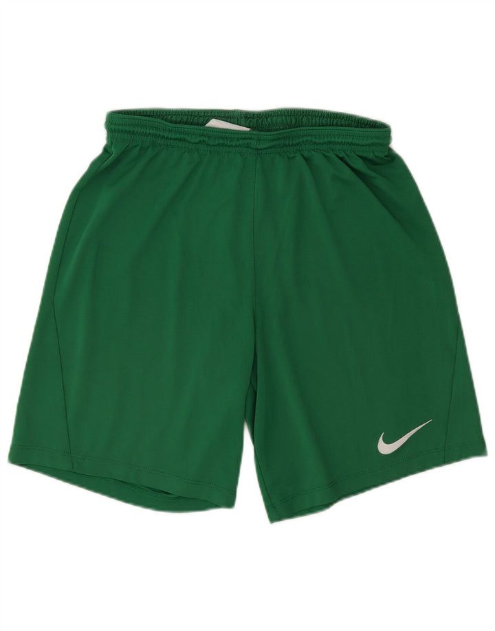 Nike Short de sport Dri Fit pour homme en polyester vert moyen
