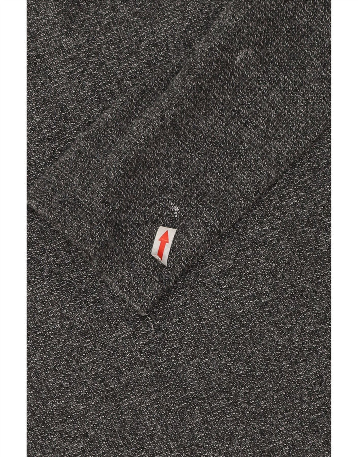 Zara Tunique à manches longues pour femme UK 14 Large Gris