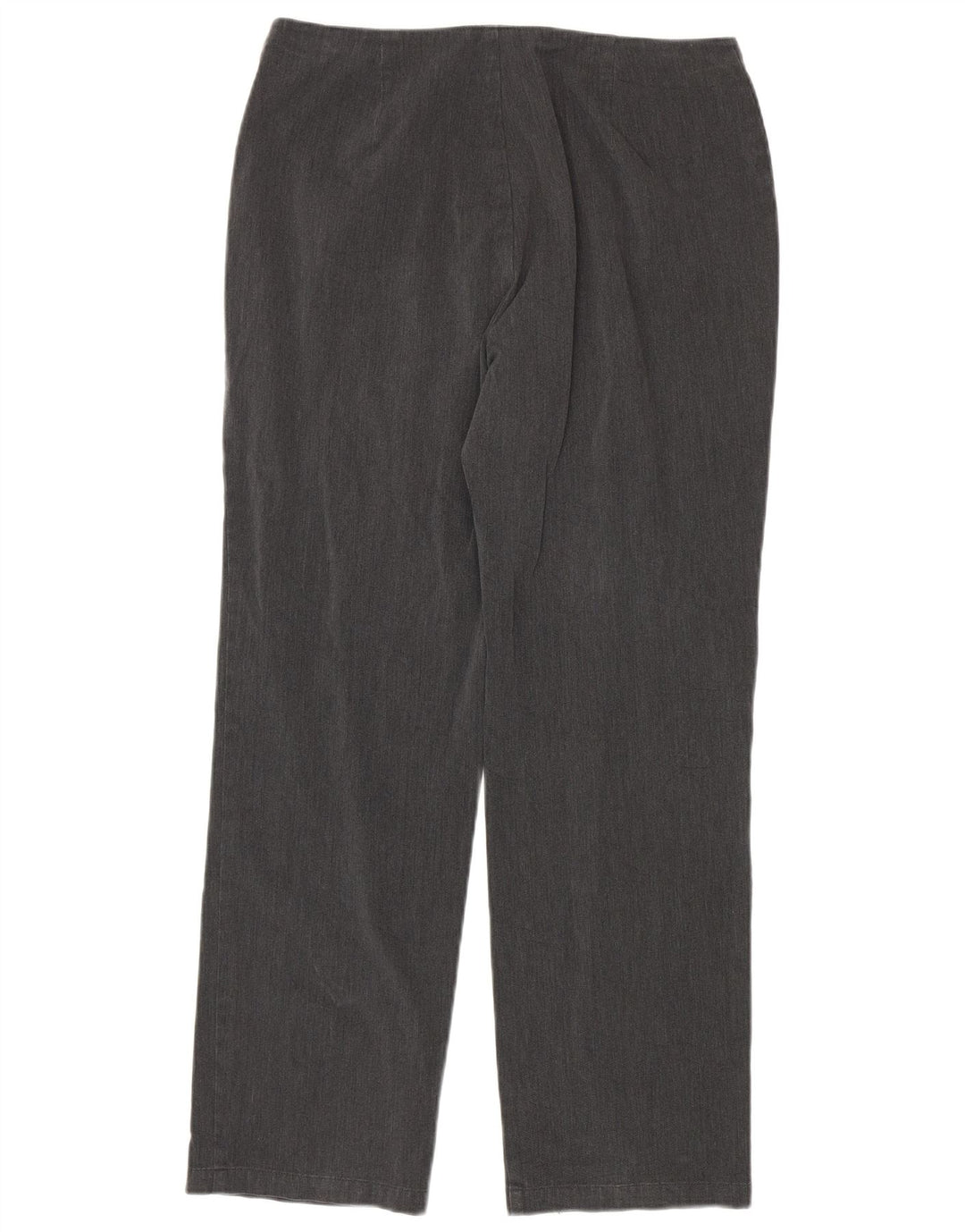 DOCKERS Pantalon droit décontracté pour femme US 10 Large W30 L30 Gris Coton