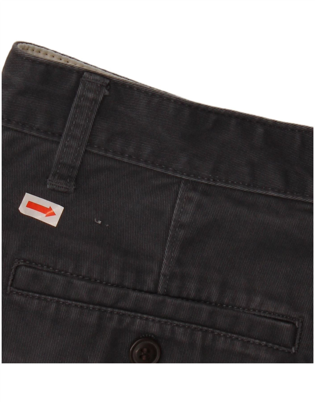 Dockers Short Chino Homme W33 Gris Moyen Coton