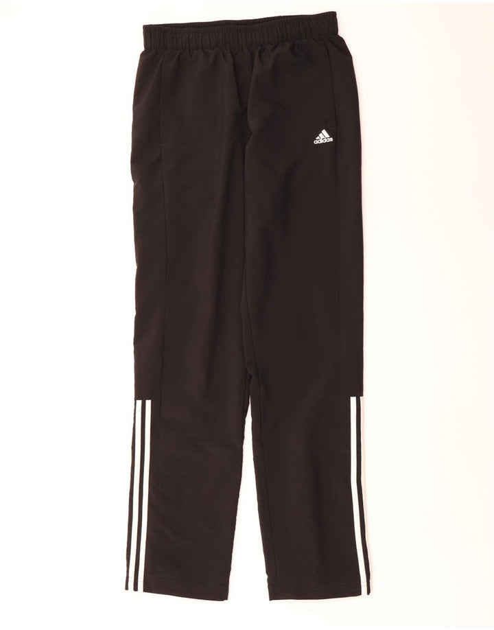 Adidas Pantalon de Survêtement Climalite Garçon 15-16 ans Noir Polyester
