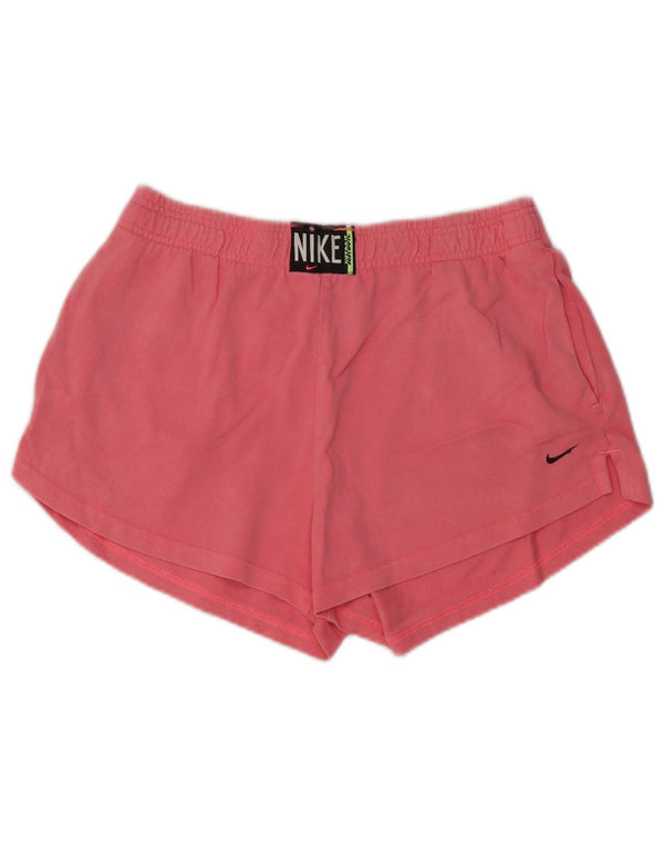 Nike Short de sport pour femme UK 14 en coton rose moyen