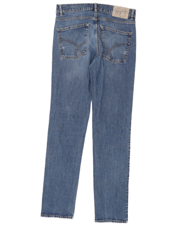 Gas Jean Slim Homme W31 L34 Bleu Coton