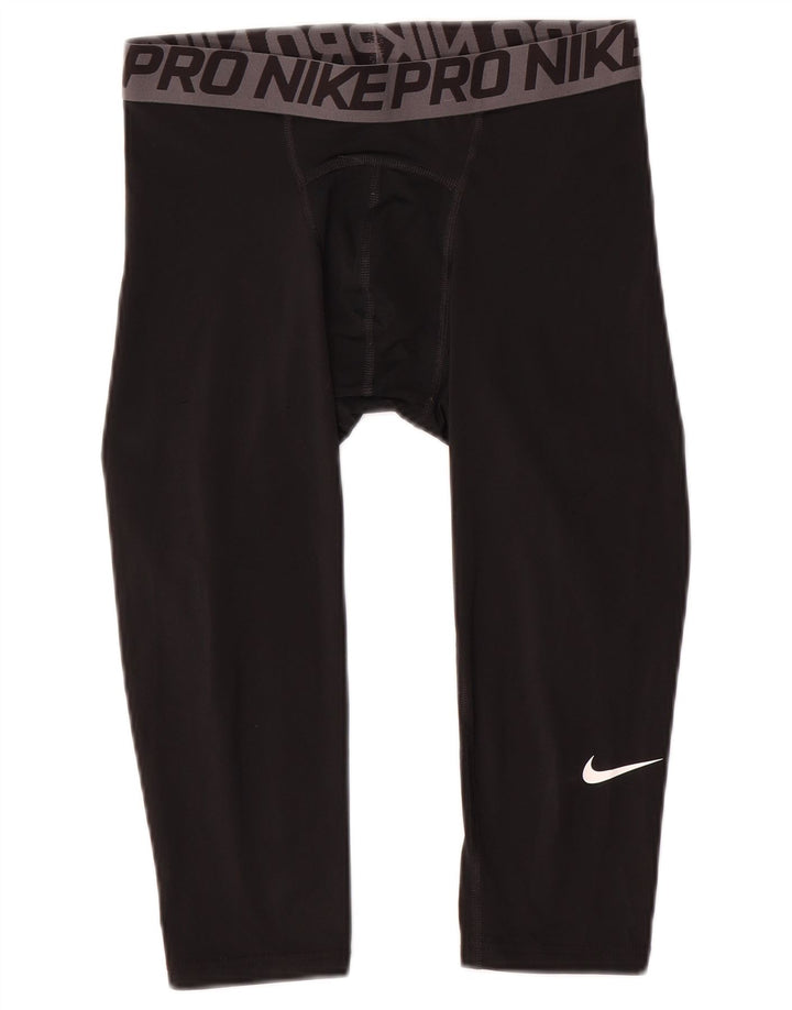 Legging Capri Compression Graphic Nike Homme Noir Moyen