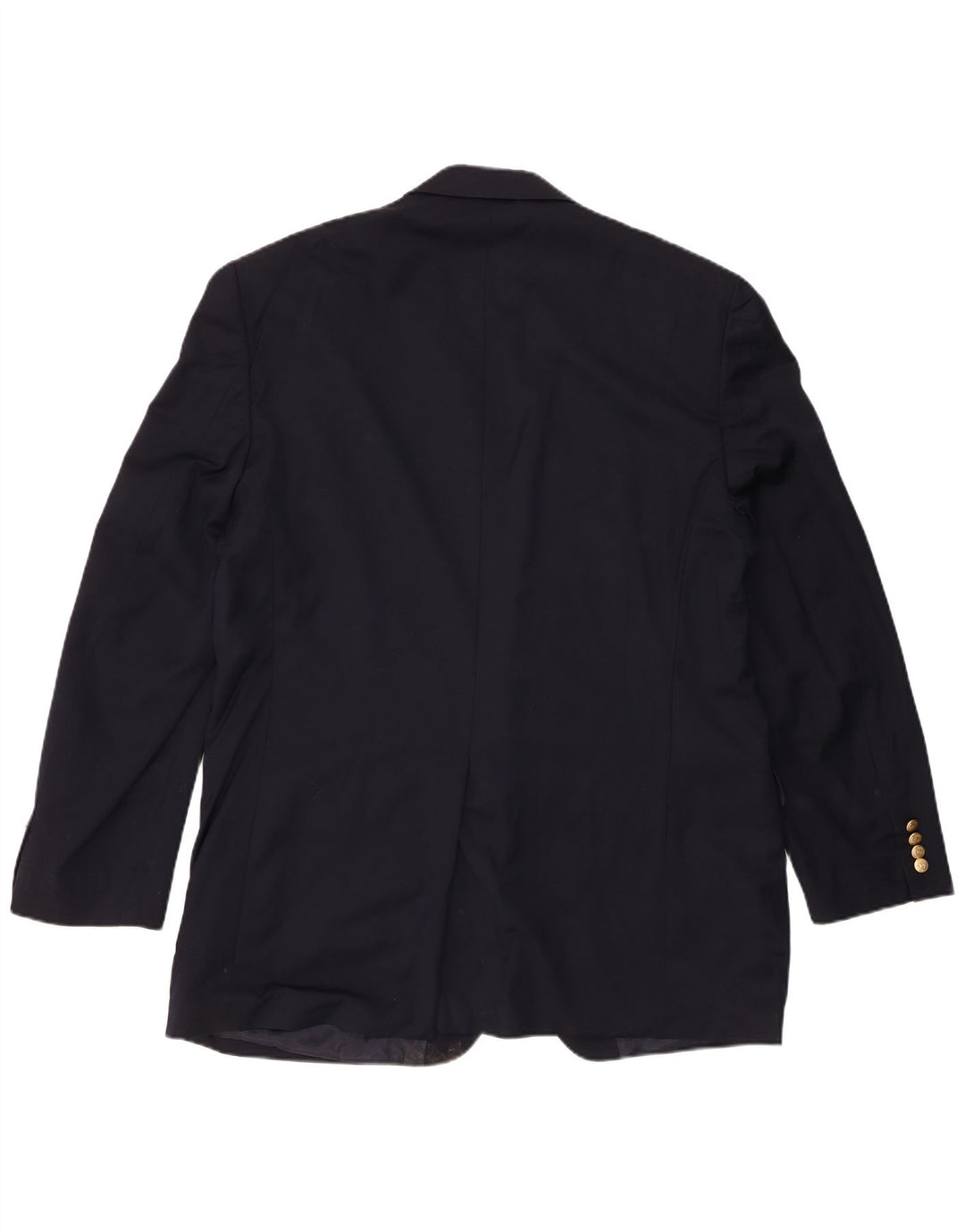 Chaps Veste Blazer 2 Boutons Homme UK 44 2XL Bleu Marine Laine