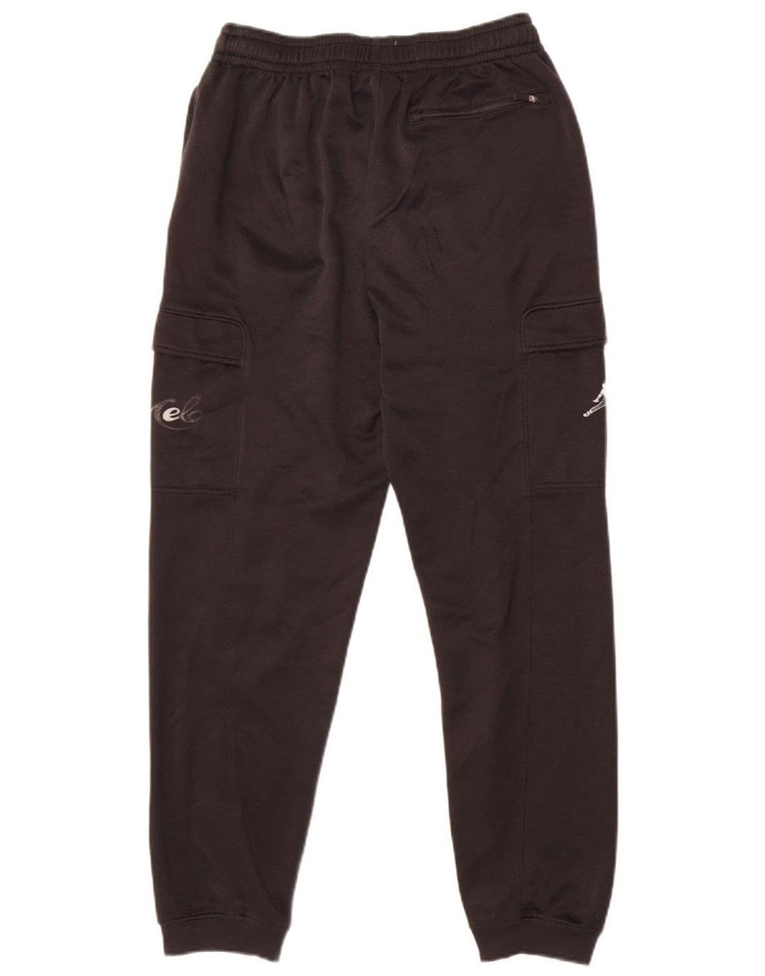 JORDAN Mens Graphic Cargo Tracksuit Trousers Joggers Medium  Black