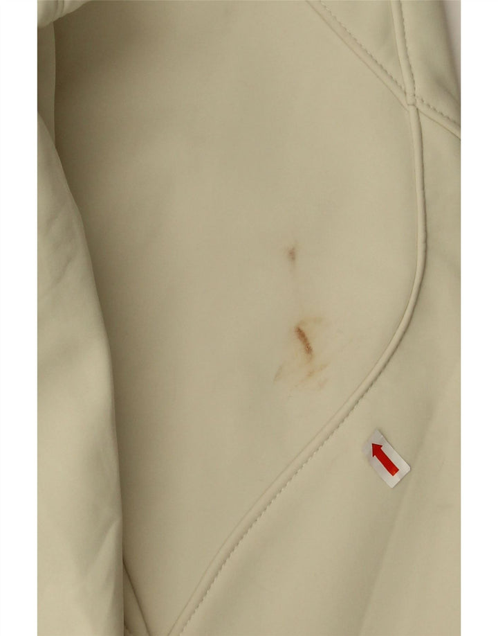 The North Face Veste de survêtement pour femme UK 10 Small Beige Polyester