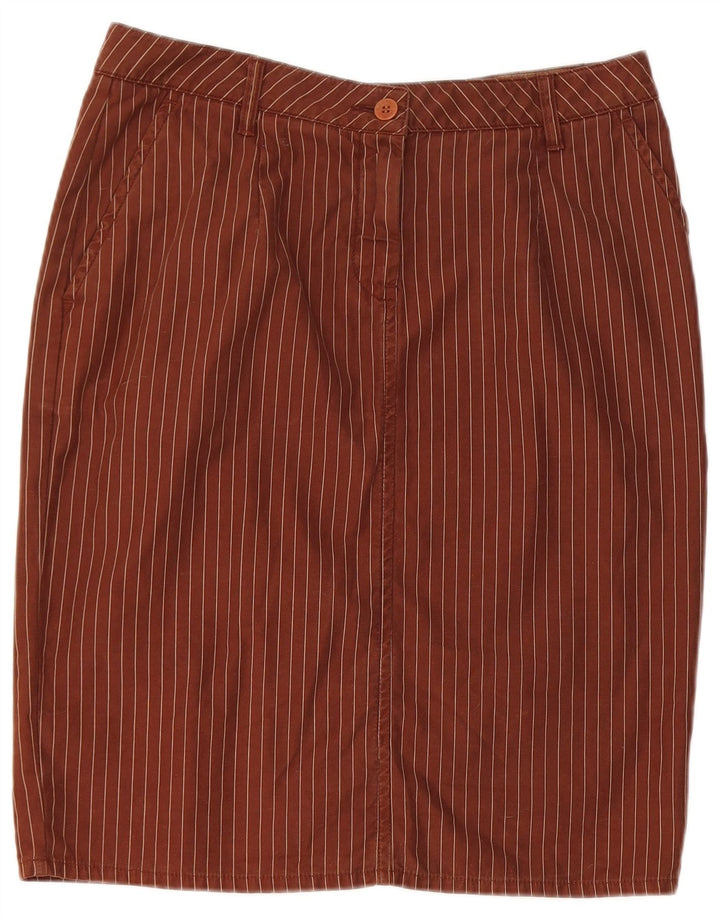 Kappa Jupe Crayon Femme IT 42 Medium W30 Marron Rayé
