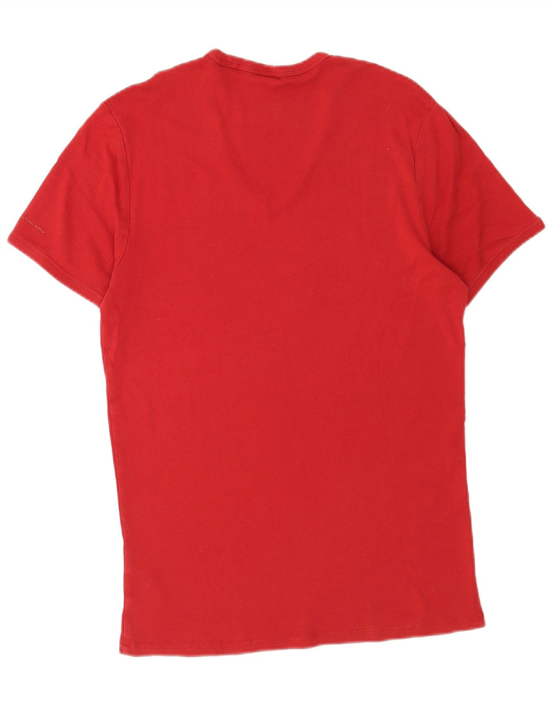 G-Star Homme T-Shirt Top Large Rouge Coton
