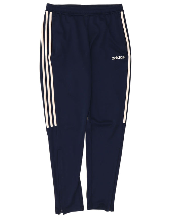 Adidas Pantalon de Survêtement Climalite Homme Bleu Marine Moyen Polyester