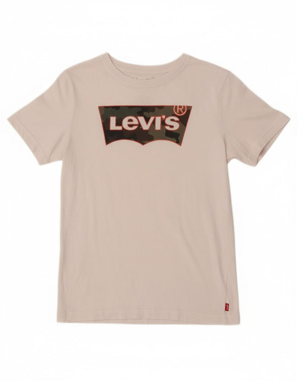 Levi's T-Shirt Graphique Garçon 11-12 ans Blanc
