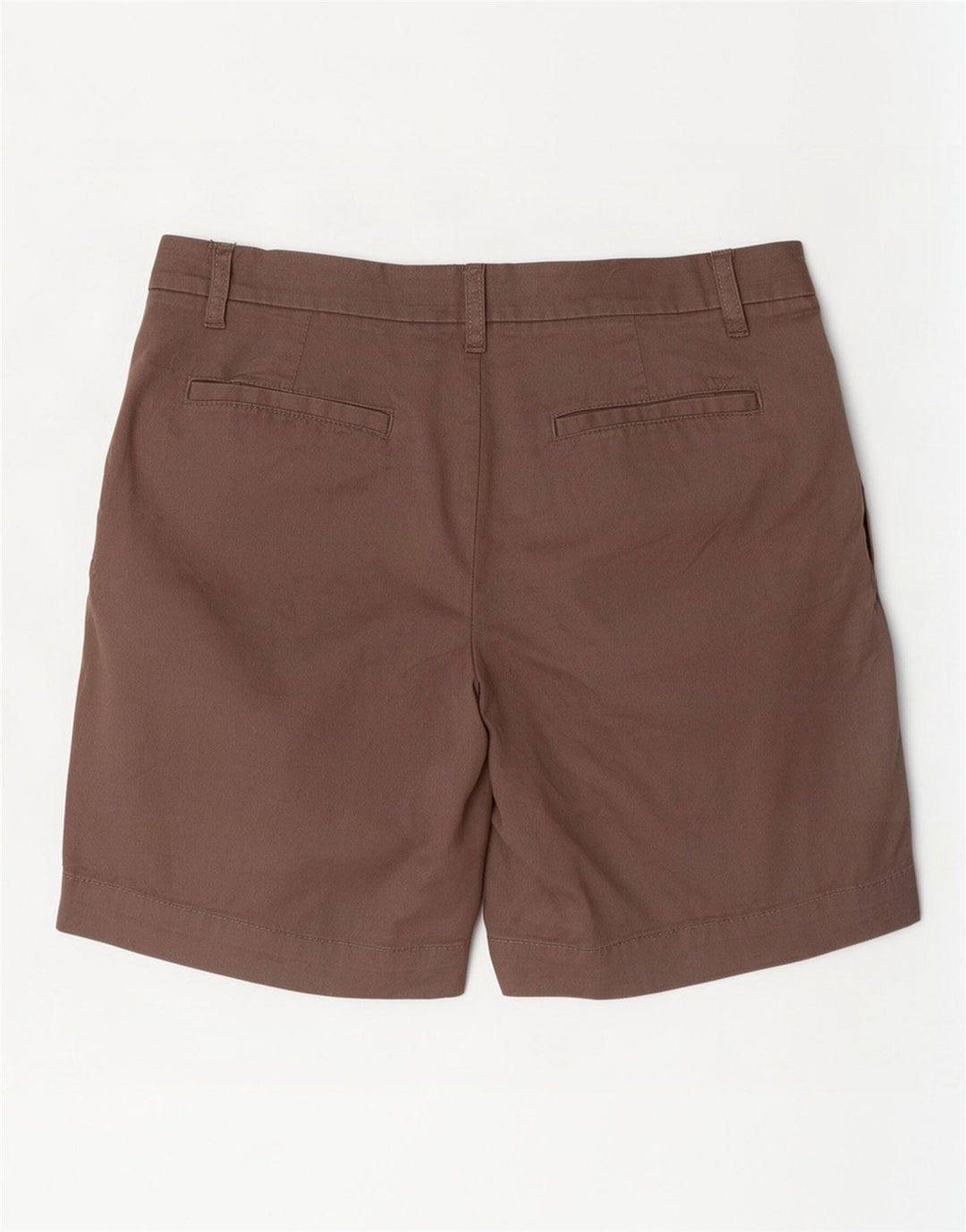 Marks & Spencer Short chino pour femme UK 12 Medium W32 Marron Coton