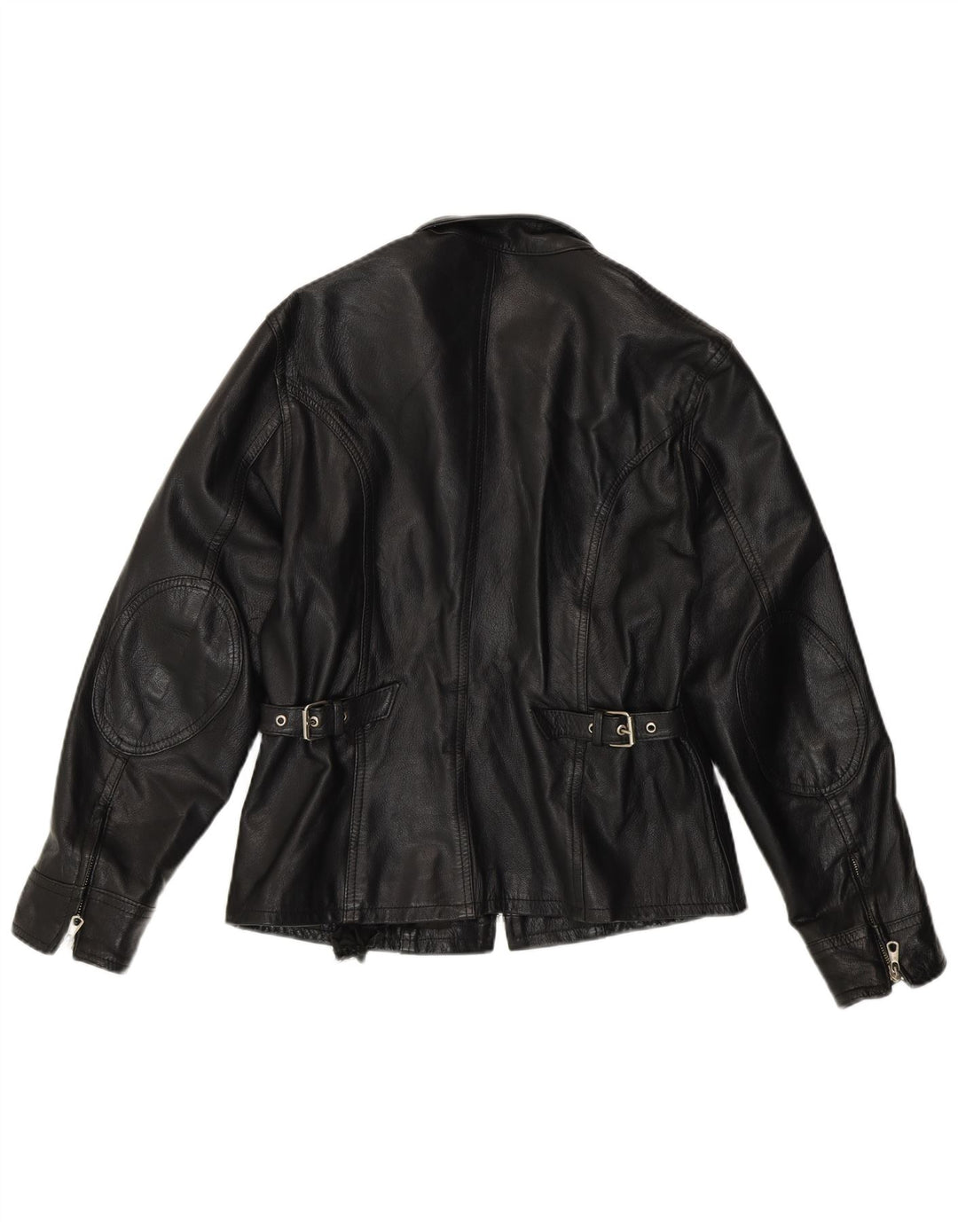 Conbipel Veste en cuir pour femme UK 14 Cuir noir moyen