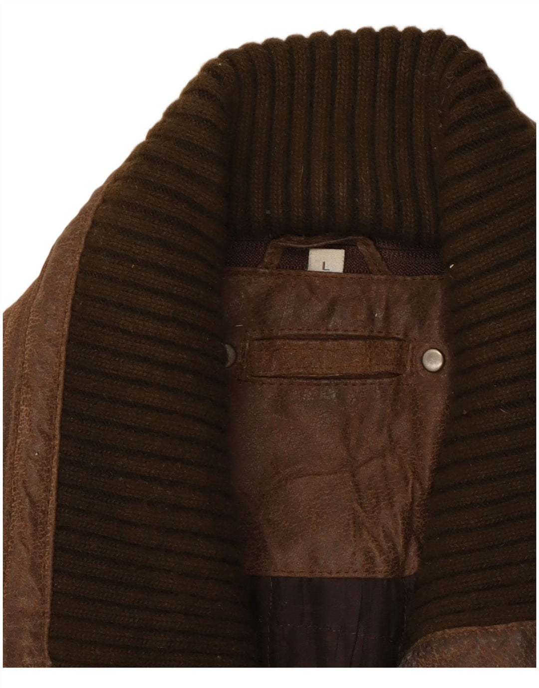 REWARD Veste en cuir pour homme UK 40 Grand cuir marron