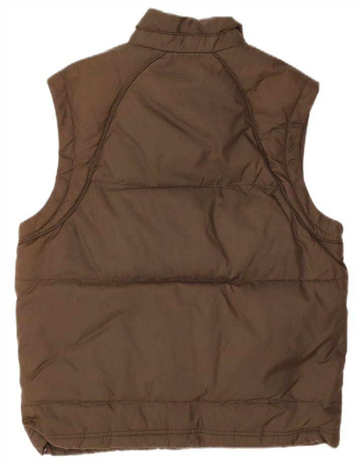 Gas Gilet rembourré pour homme UK 36 Petit Marron Polyamide