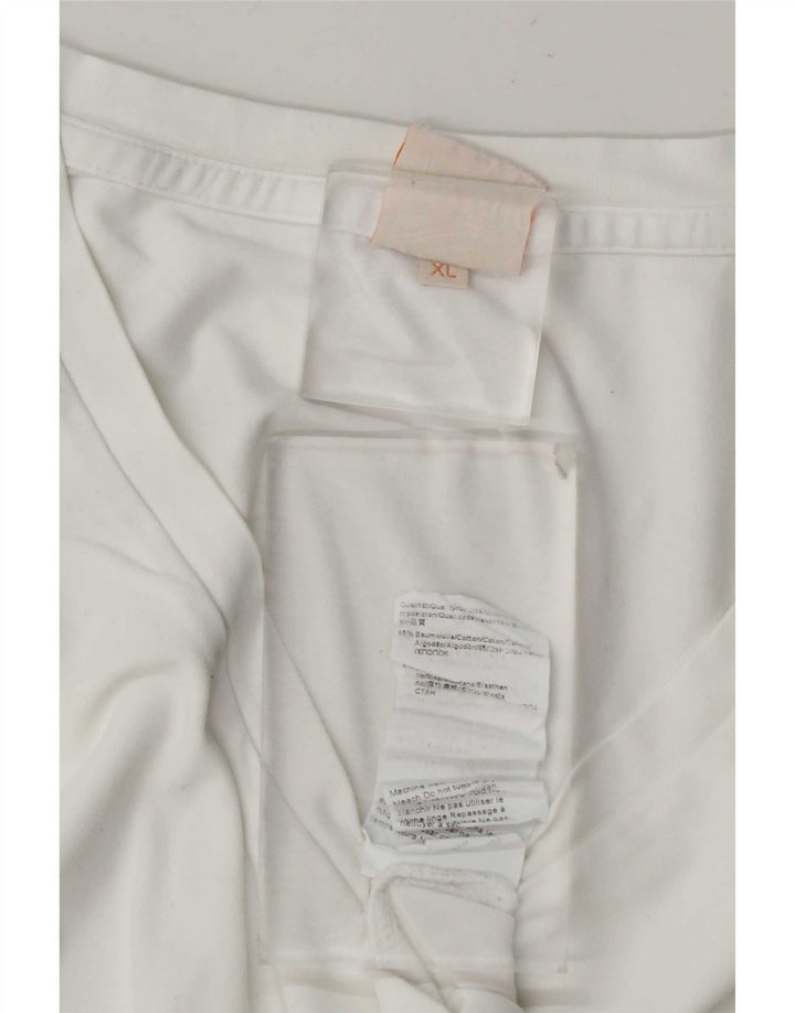 Hugo Boss Homme T-Shirt Top XL Blanc Coton