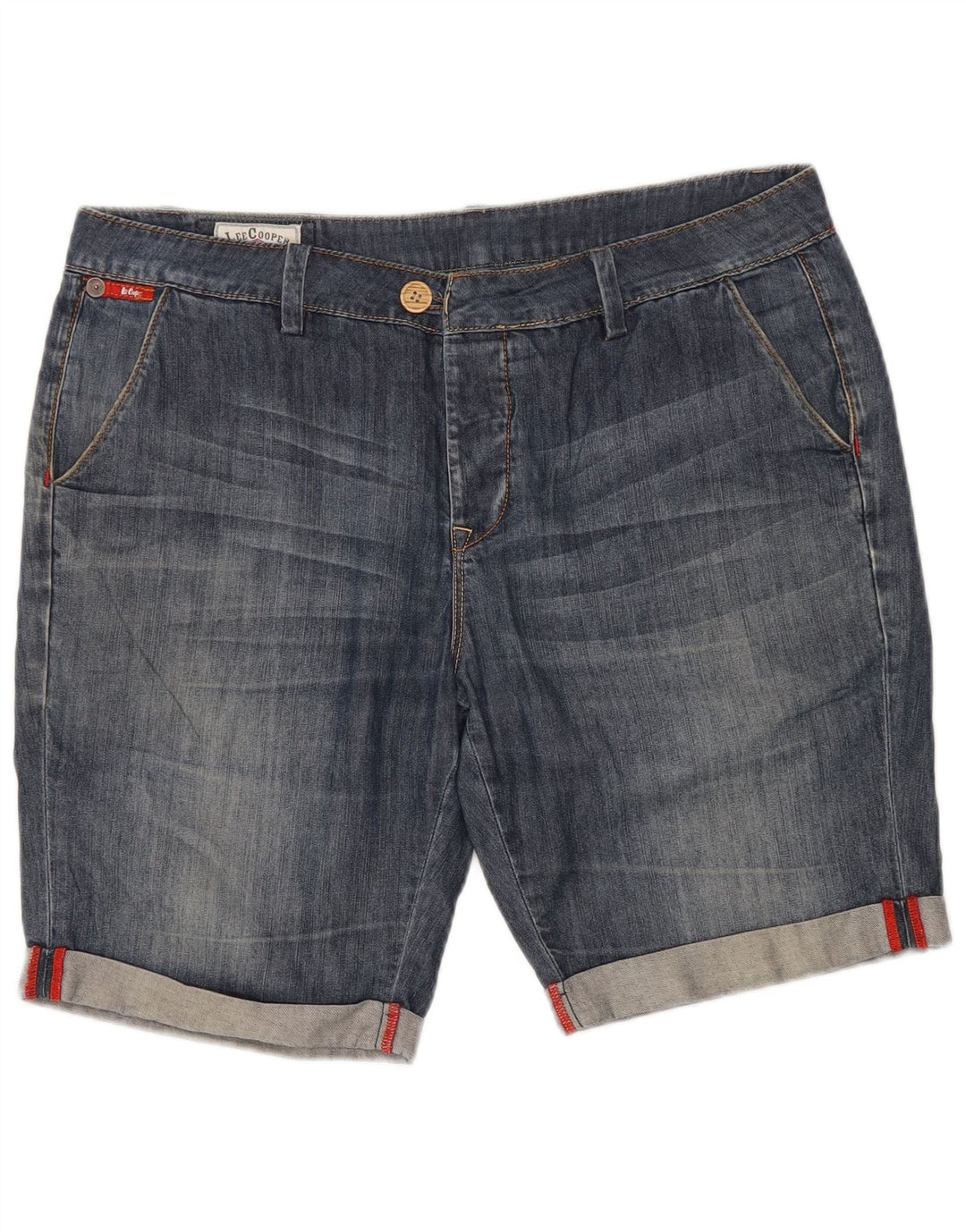 LEE Short en Jean Homme W36 Grand Bleu Coton